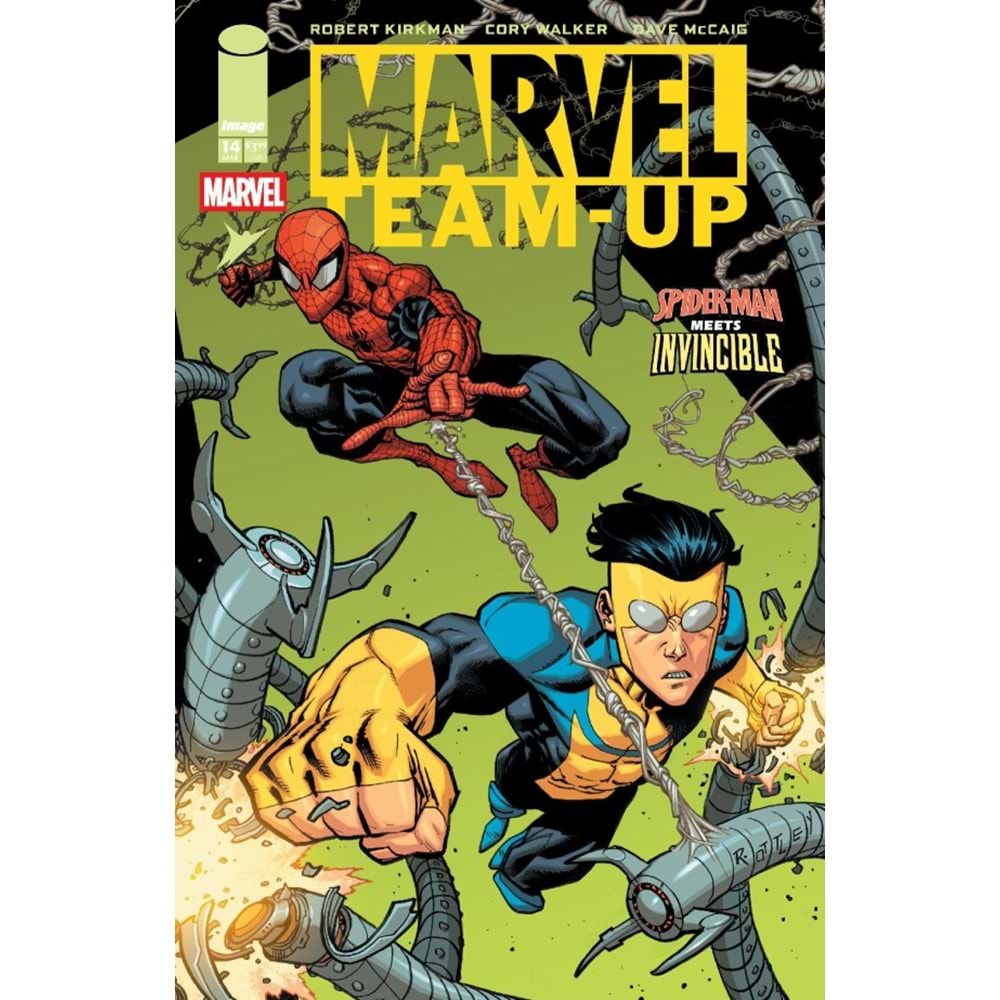 MARVEL TEAMUP #14 FACSIMILE EDITION COVER B RYAN OTTLEY & DAVE MCCAIG VARIANT