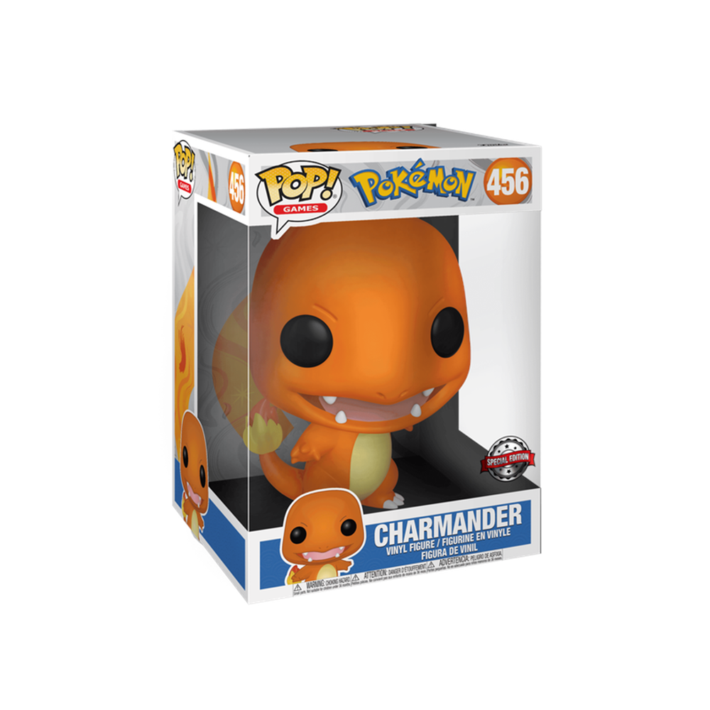 FUNKO POP JUMBO GAMES POKEMON CHARMANDER 456