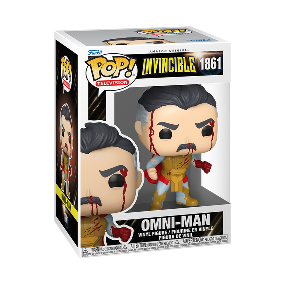 FUNKO POP TELEVISION INVINCIBLE OMNI-MAN BLOODY ARMOR 1861