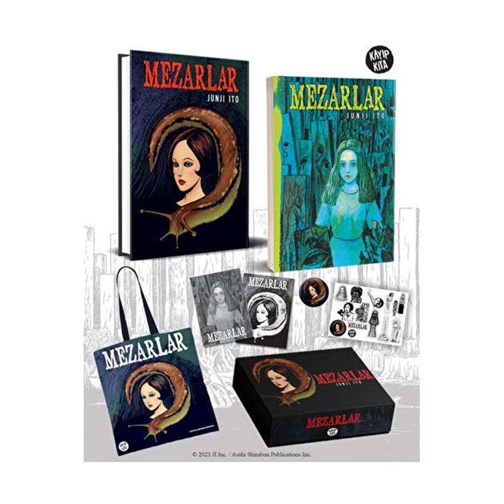 JUNJI ITO MEZARLAR KUTULU SET