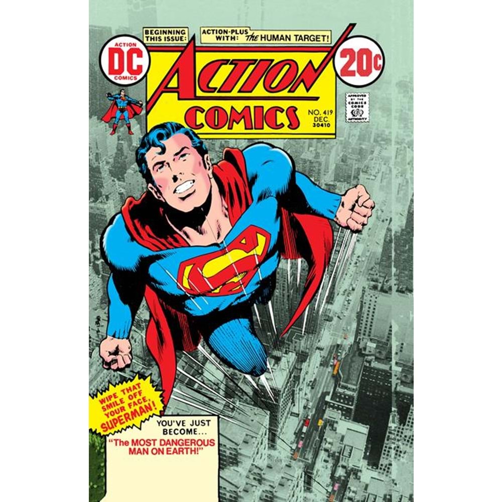 ACTION COMICS #419 FACSIMILE EDITION COVER B NEAL ADAMS FOIL VARIANT