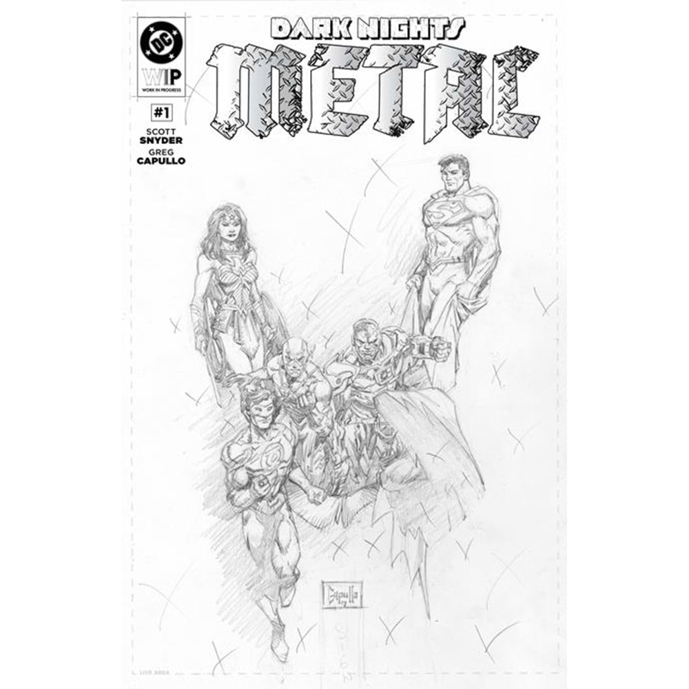 DC WIP DARK NIGHTS METAL #1