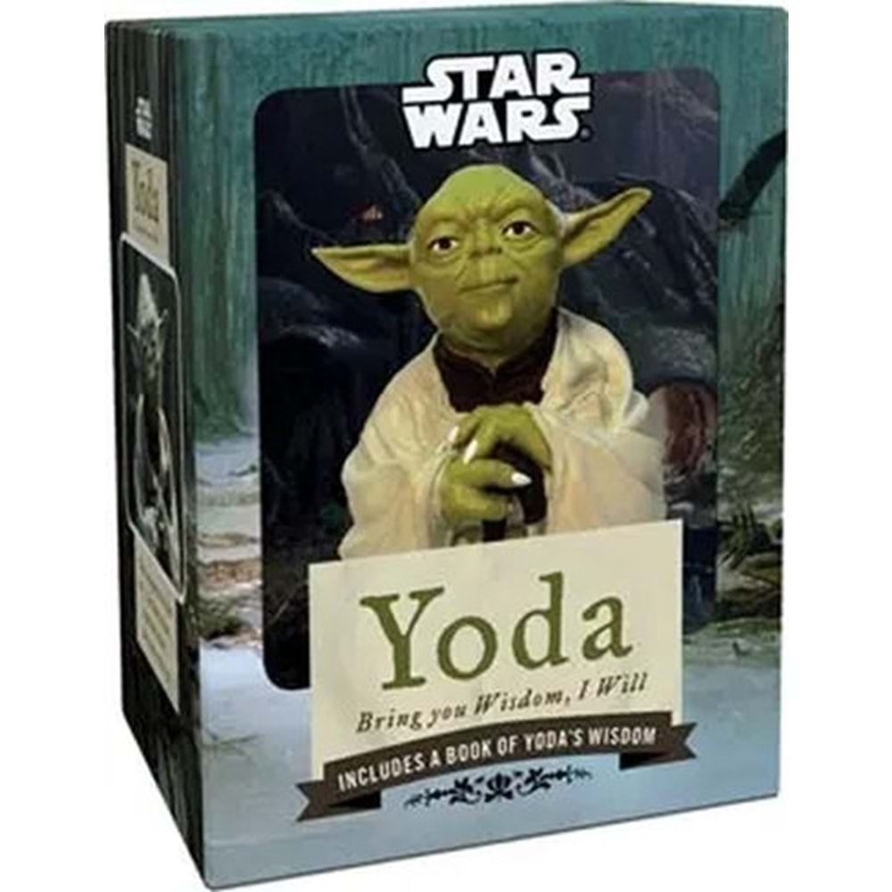 STAR WARS YODA BRING YOUR WISDOM I WILL FIGURE & BOOK SET