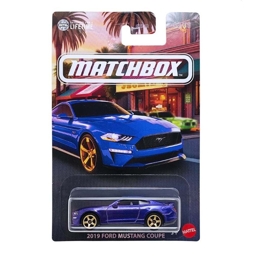 MATCHBOX 2019 FORD MUSTANG COUPE