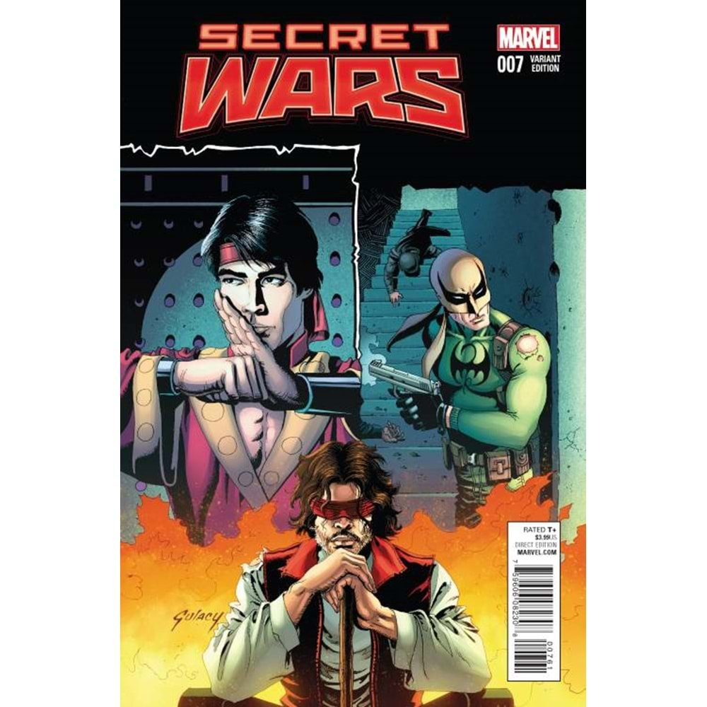 SECRET WARS (2015) # 7 1:25 GULACY VARIANT