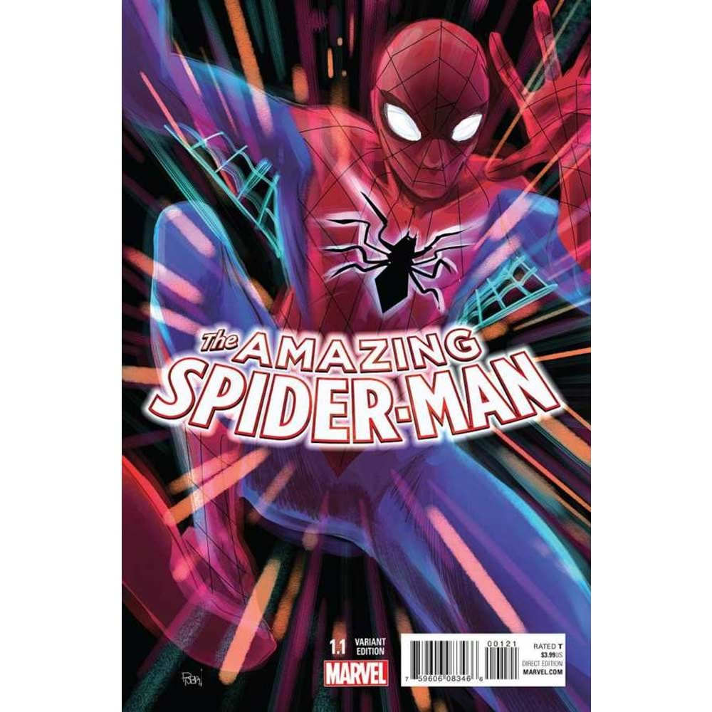 AMAZING SPIDER-MAN (2015) # 1.1 1:25 RODRIGUEZ VARIANT