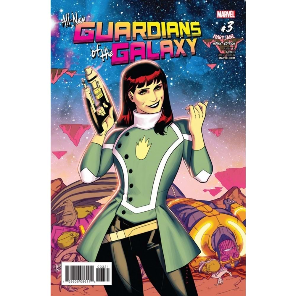 ALL NEW GUARDIANS OF THE GALAXY # 3 ANKA MARY JANE VARIANT