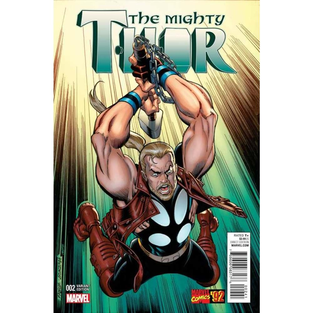 MIGHTY THOR (2015) # 2 1:20 FRENZ MARVEL 92 VARIANT