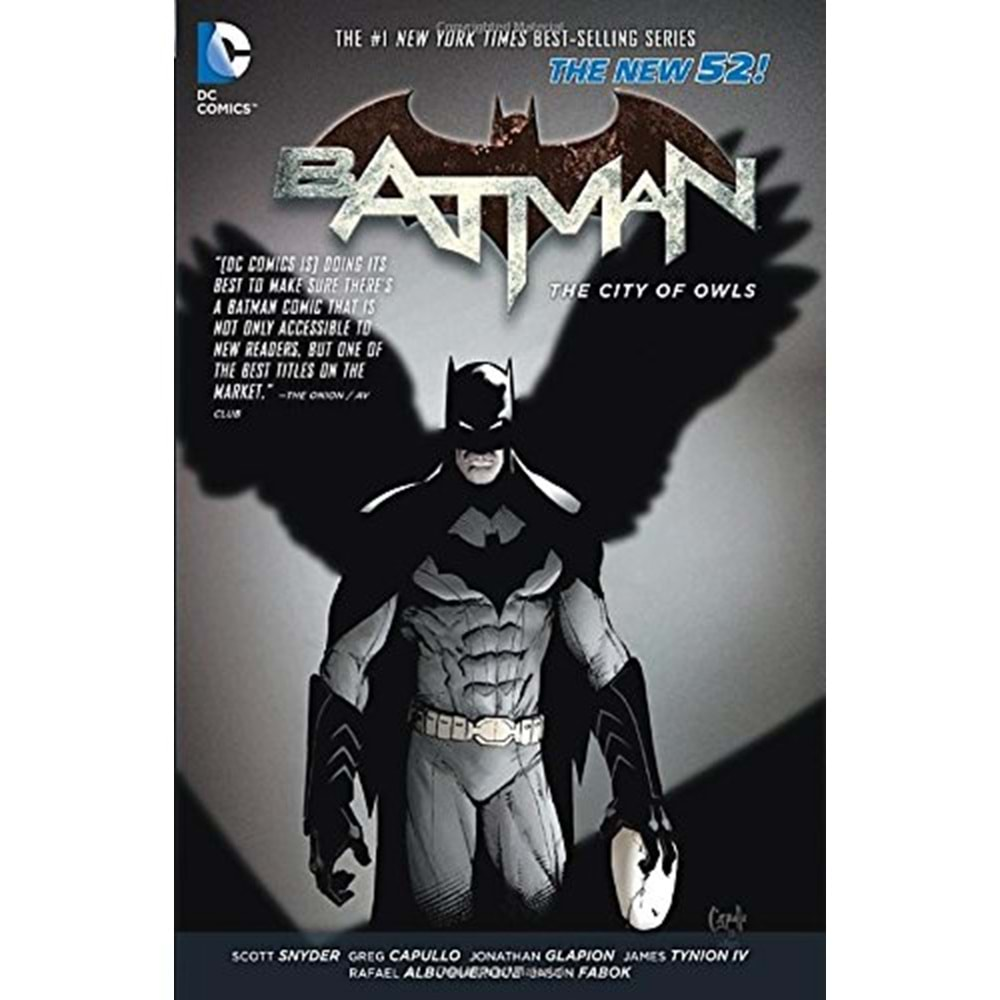 Batman (New 52) Vol 2 The City Of Owls TPB