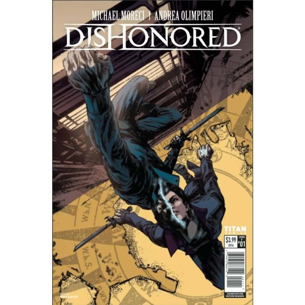 DISHONORED PEERESS AND THE PRICE #1 COVER A OLIMPIERI