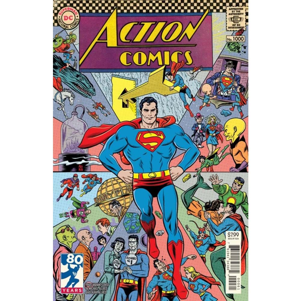 ACTION COMICS (2016) # 1000 1960S VARIANT