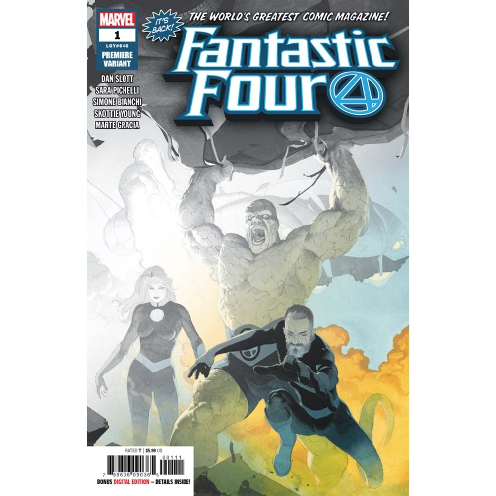 FANTASTIC FOUR (2018) # 1 PREMIERE VARIANT