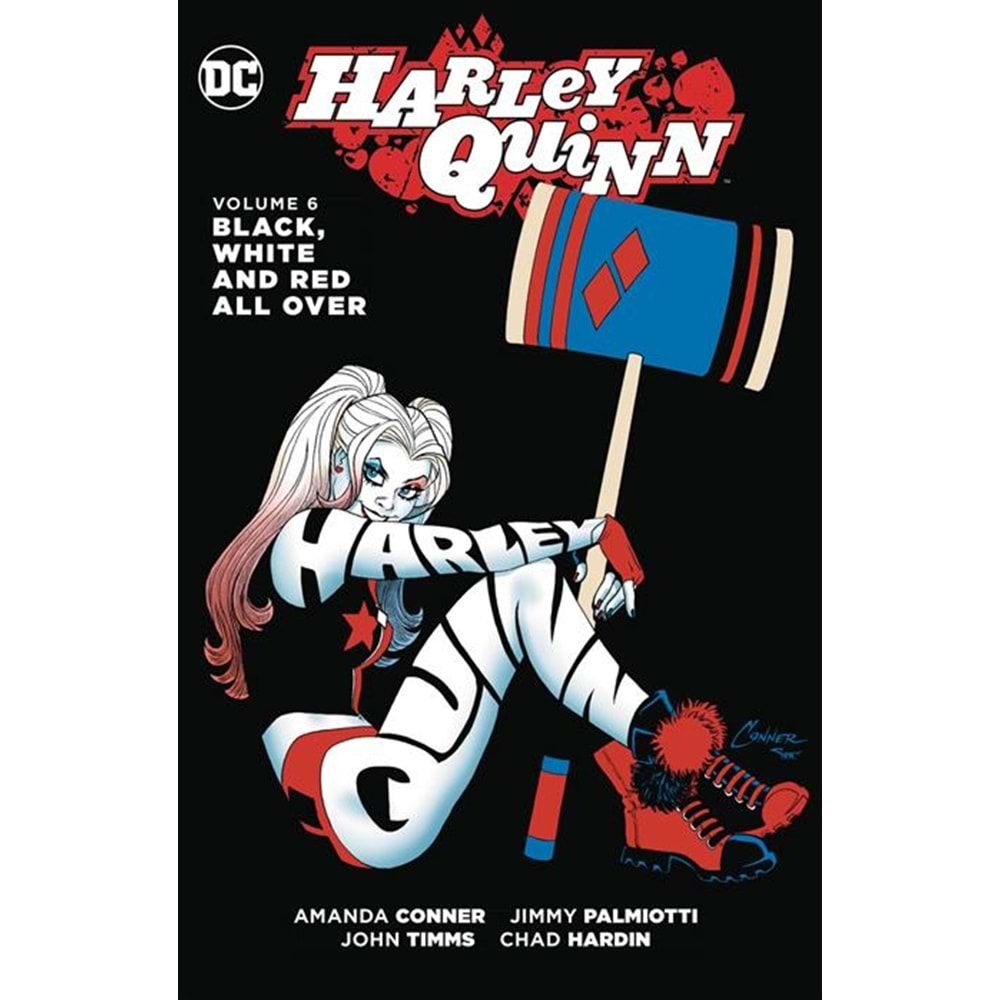 HARLEY QUINN (NEW 52) VOL 6 BLACK WHITE AND RED ALL OVER TPB