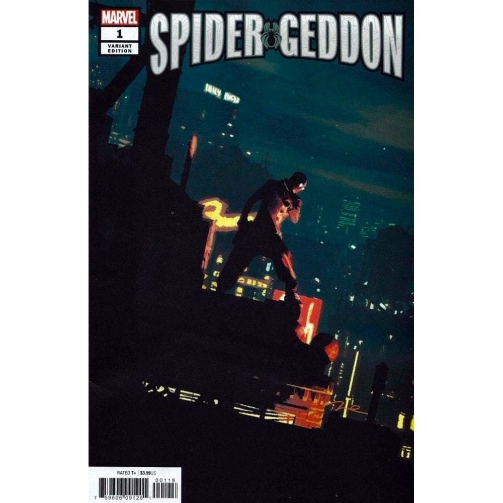 SPIDER-GEDDON # 1 PAREL SPIDER-MAN NOIR VARIANT