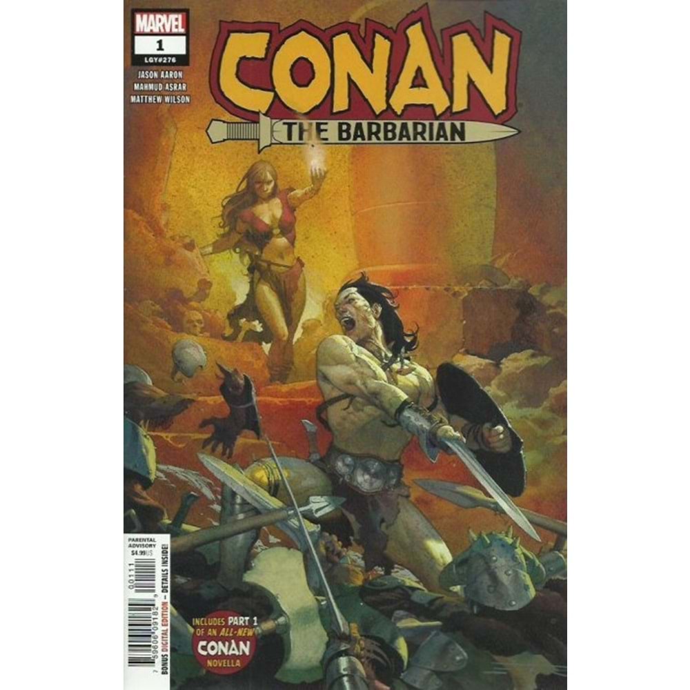 CONAN THE BARBARIAN # 1 RIBIC PREMIERE VARIANT