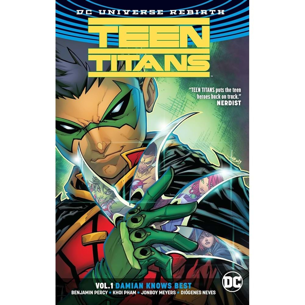 TEEN TITANS (REBIRTH) VOL 1 DAMIAN KNOWS BEST TPB