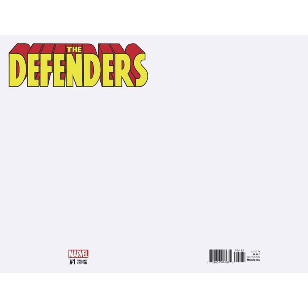 DEFENDERS (2017) # 1 BLANK VARIANT