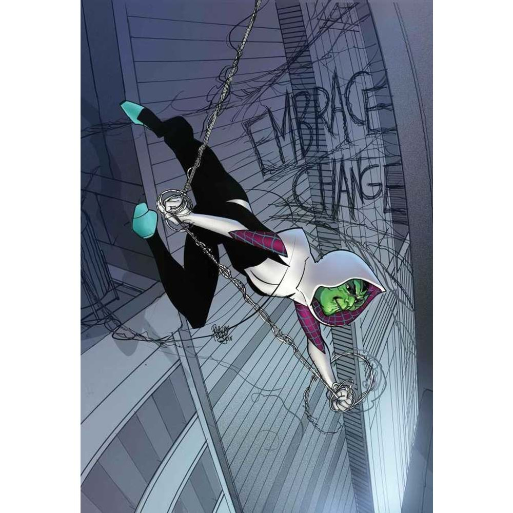 SPIDER-GWEN GHOST-SPIDER (2018) # 5 FERRY SKRULL VARIANT