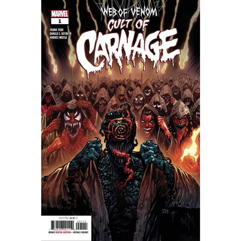 WEB OF VENOM CULT OF CARNAGE # 1