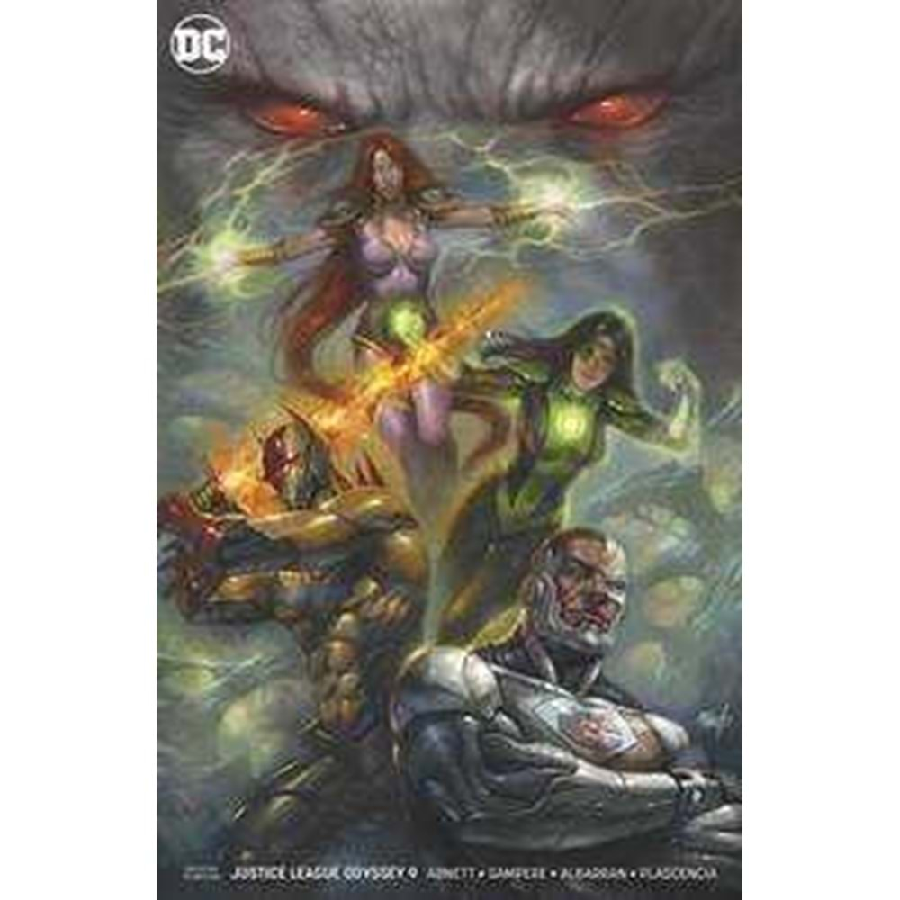 JUSTICE LEAGUE ODYSSEY # 9 LUCIO PARRILLO VARIANT