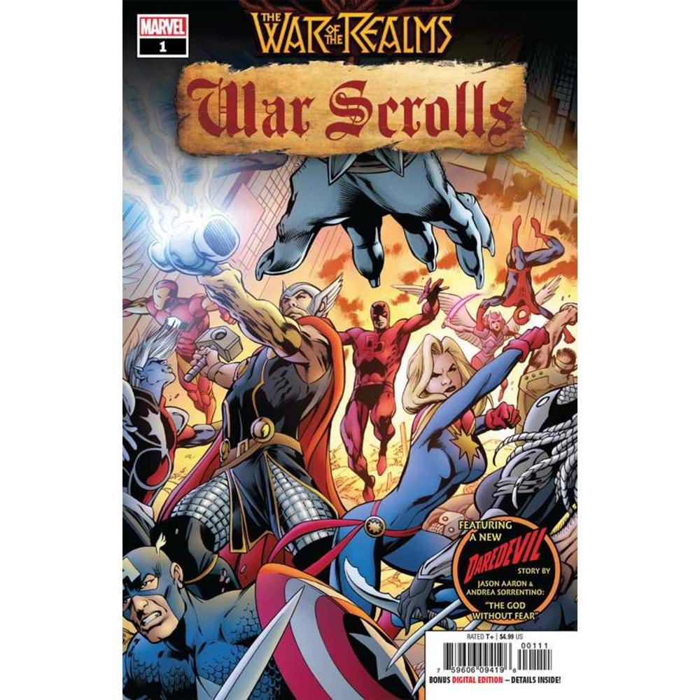 WAR OF THE REALMS WAR SCROLLS # 1