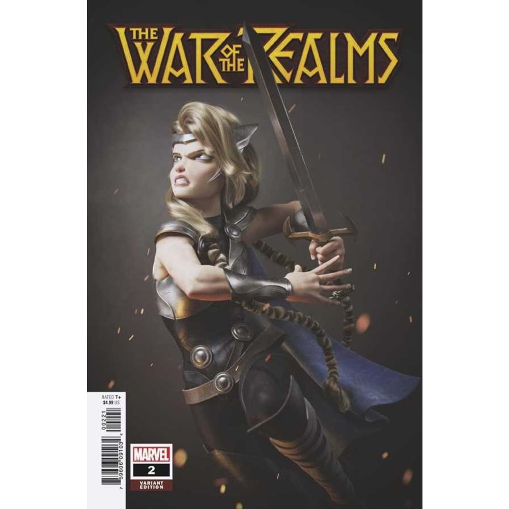 WAR OF THE REALMS # 2 1:25 HUGO VARIANT