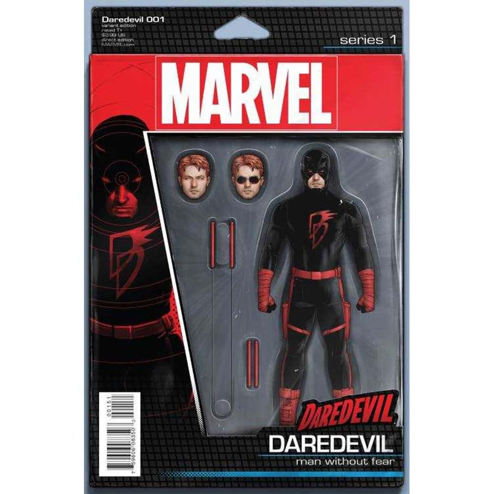 DAREDEVIL (2015) # 1 CHRISTOPHER ACTION FIGURE VARIANT