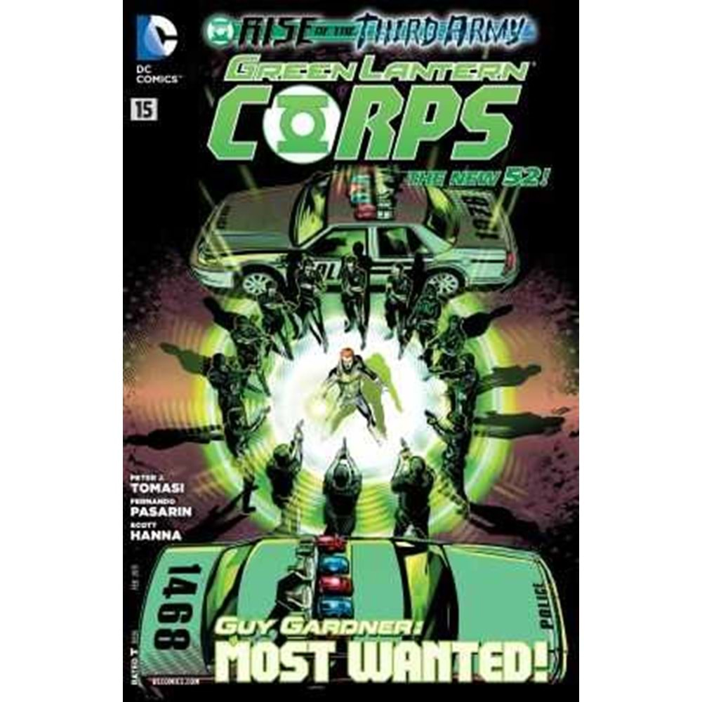 GREEN LANTERN CORPS (2011) # 15