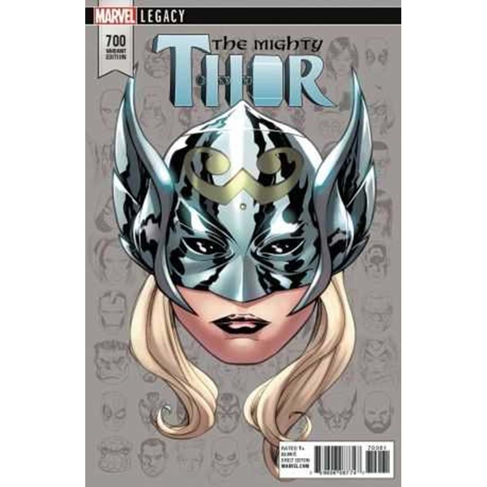 MIGHTY THOR (2017) # 700 MCKONE HEADSHOT VARIANT