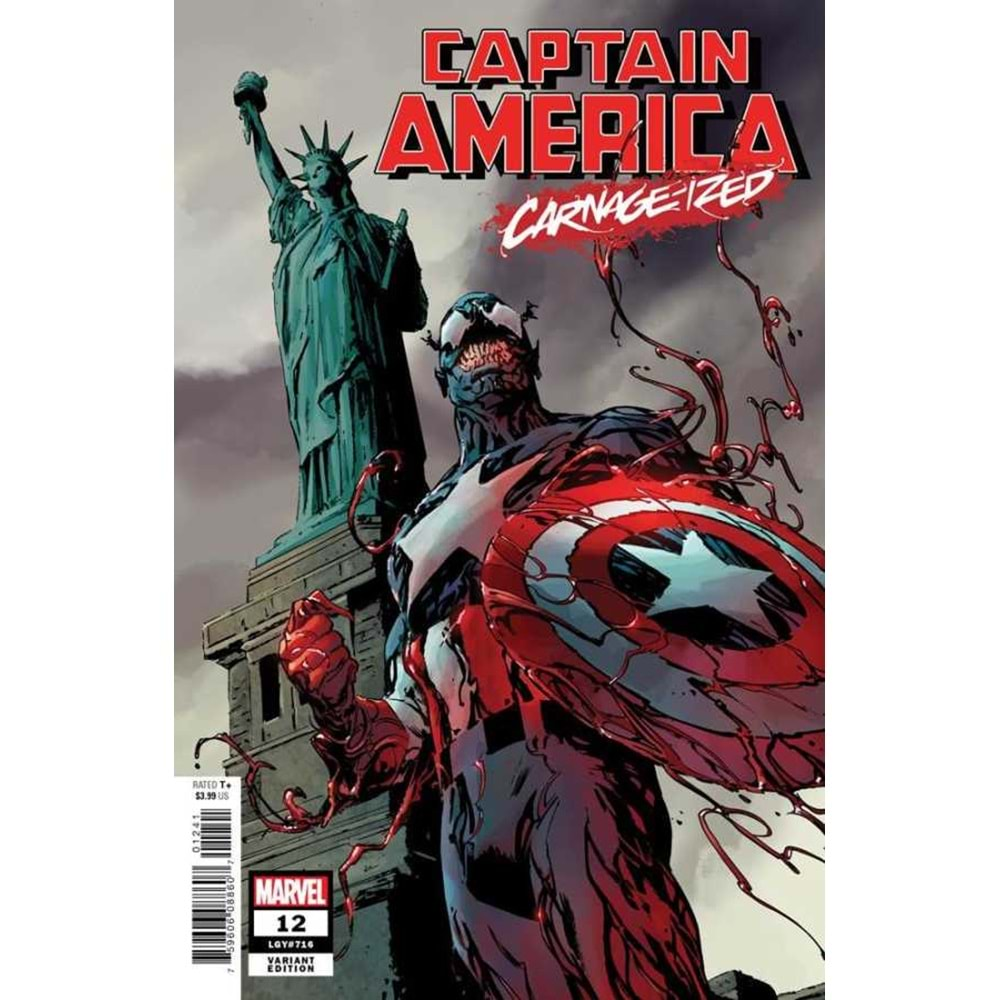 CAPTAIN AMERICA (2018) # 12 GUICE CARNAGE-IZED VARIANT