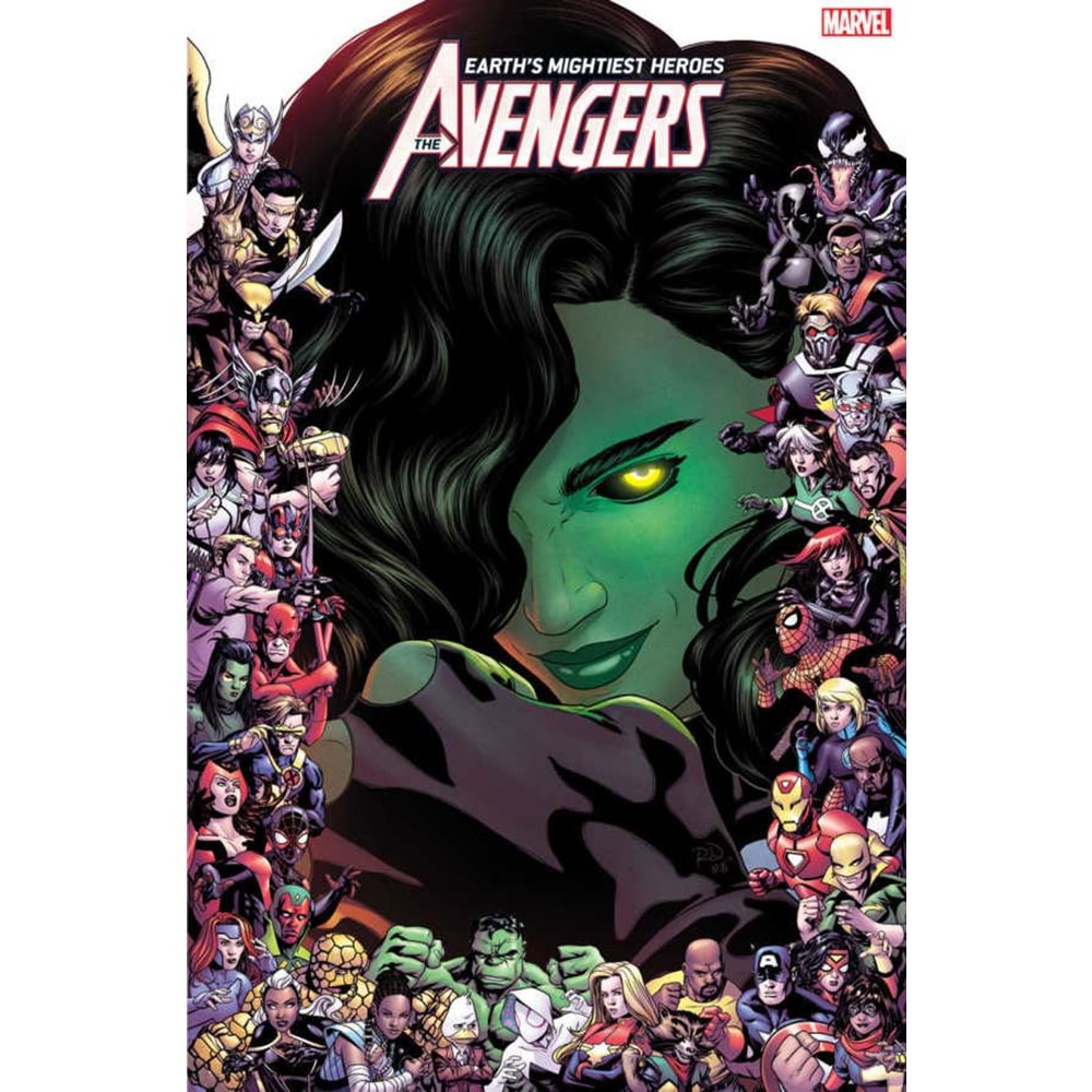 AVENGERS (2018) # 23 DAUTERMAN MARVEL 80TH ANNIVERSARY FRAME VARIANT