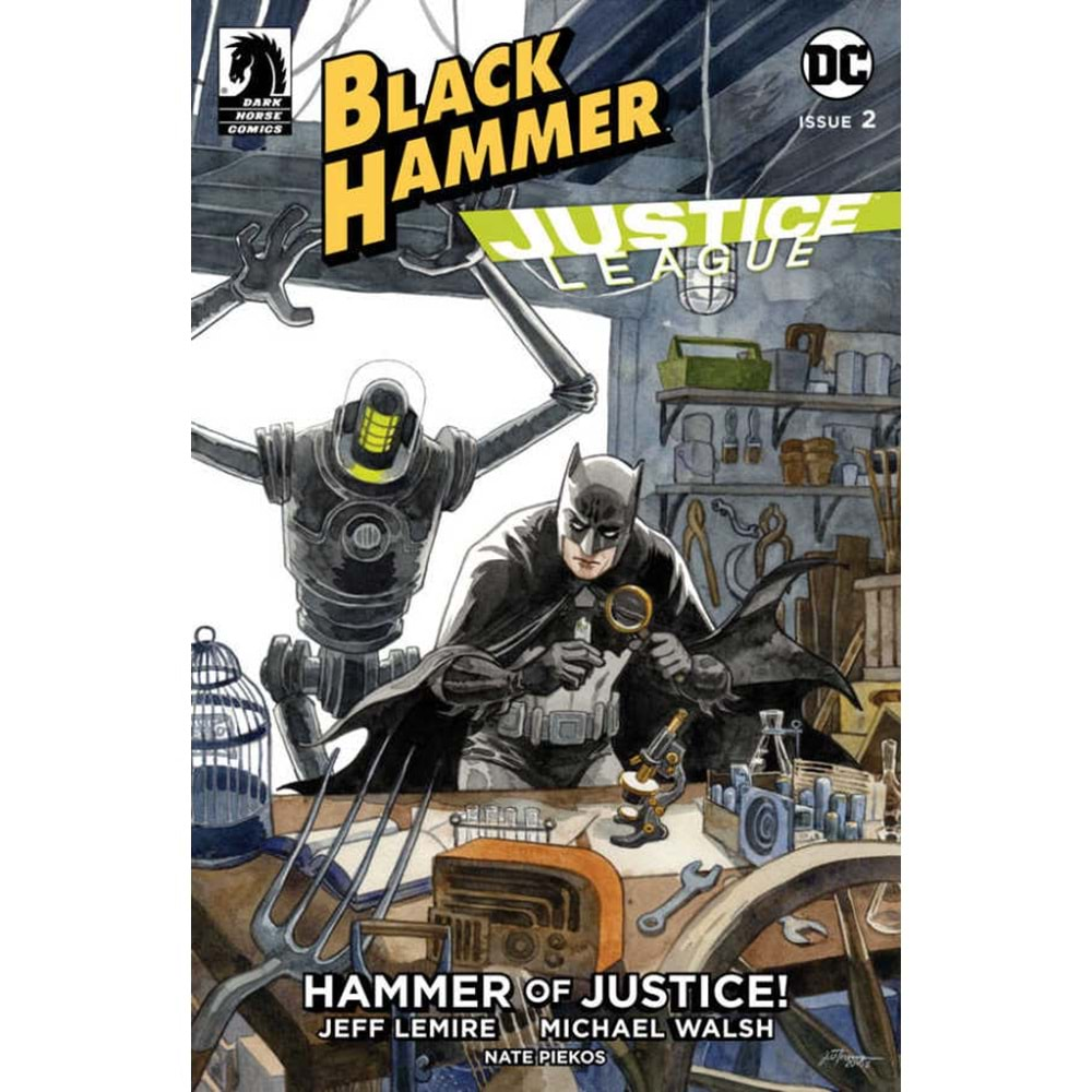 BLACK HAMMER JUSTICE LEAGUE # 2 COVER B THOMPSON