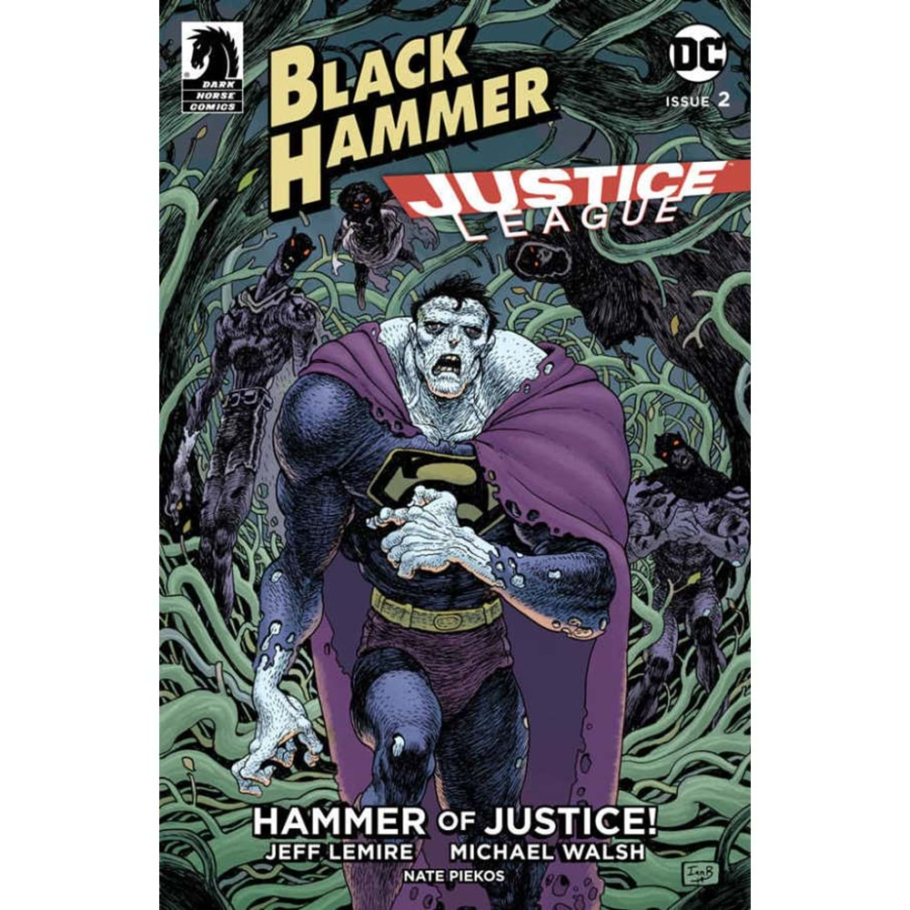 BLACK HAMMER JUSTICE LEAGUE # 2 COVER C BERTRAM