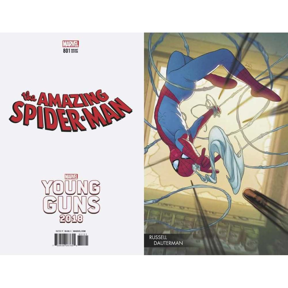 AMAZING SPIDER-MAN # 801 DAUTERMAN YOUNG GUNS VARIANT