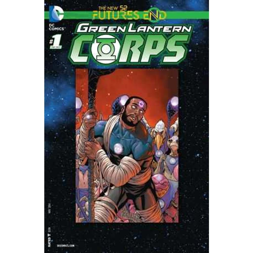 GREEN LANTERN CORPS FUTURES END # 1