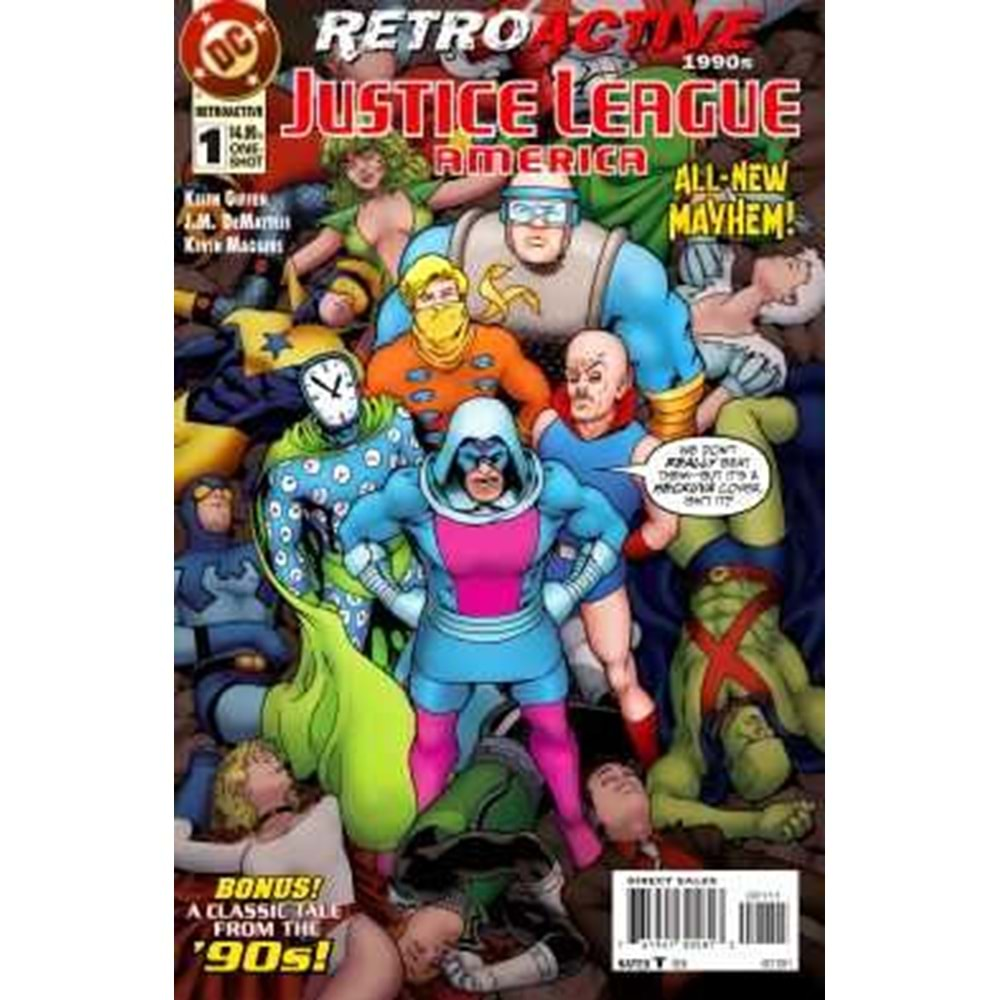 RETROACTIVE JUSTICE LEAGUE AMERICA 1990S # 1