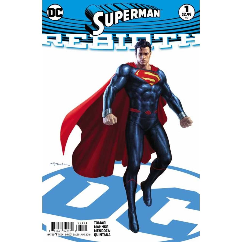 SUPERMAN REBIRTH # 1 VARIANT