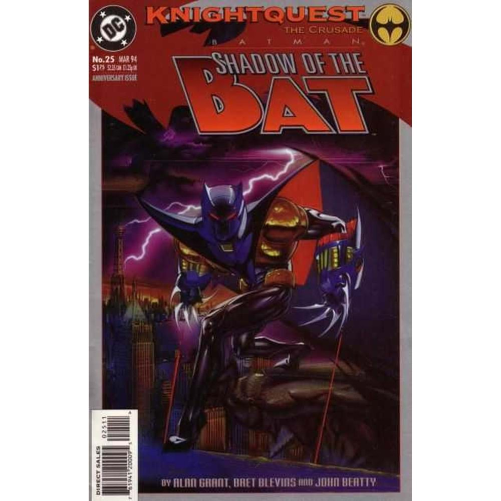 BATMAN SHADOW OF THE BAT # 25