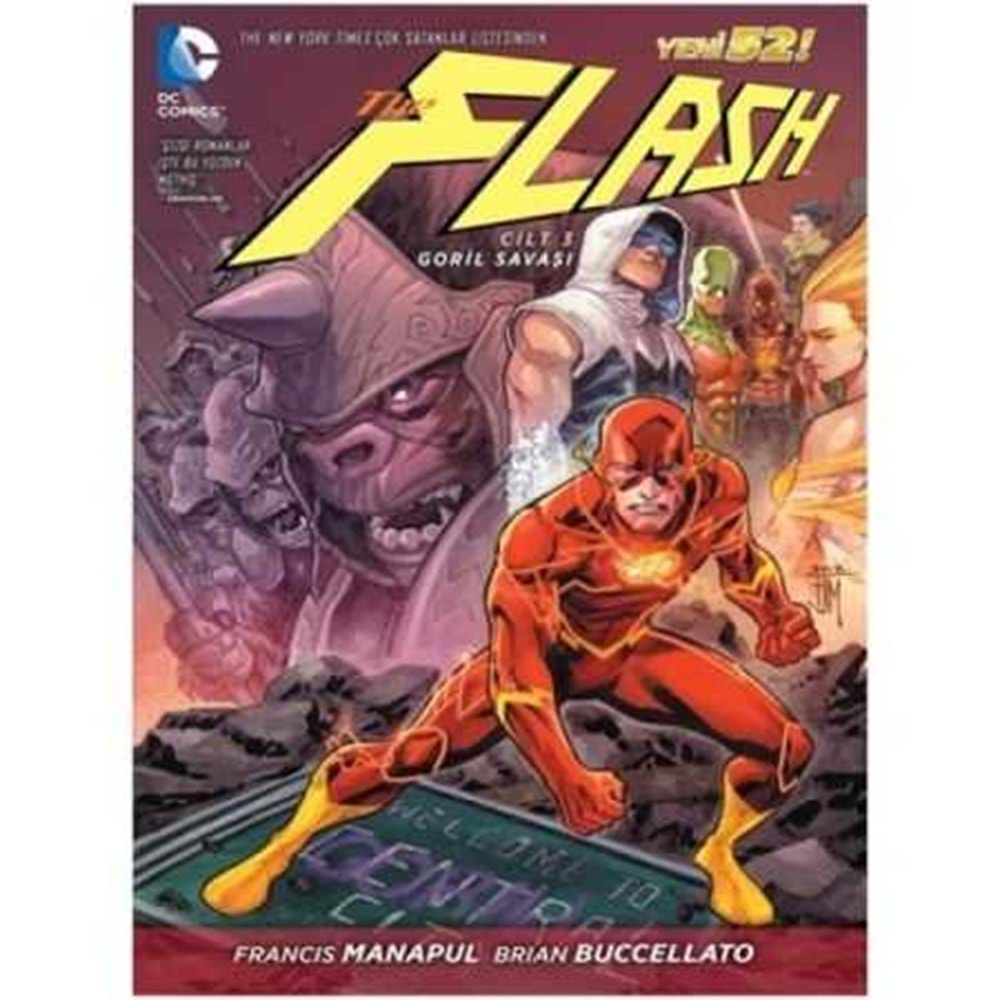 FLASH (YENİ 52) CİLT 3 GORİL SAVAŞI