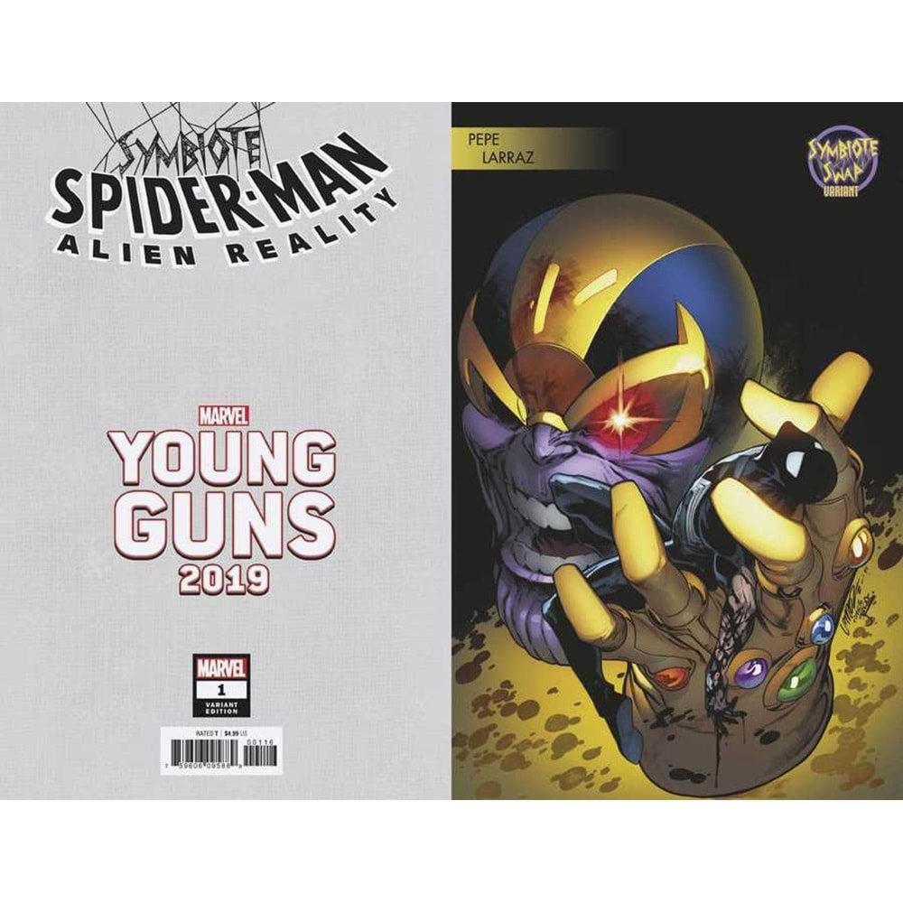 SYMBIOTE SPIDER-MAN ALIEN REALITY # 1 LARRAZ YOUNG GUNS VARIANT