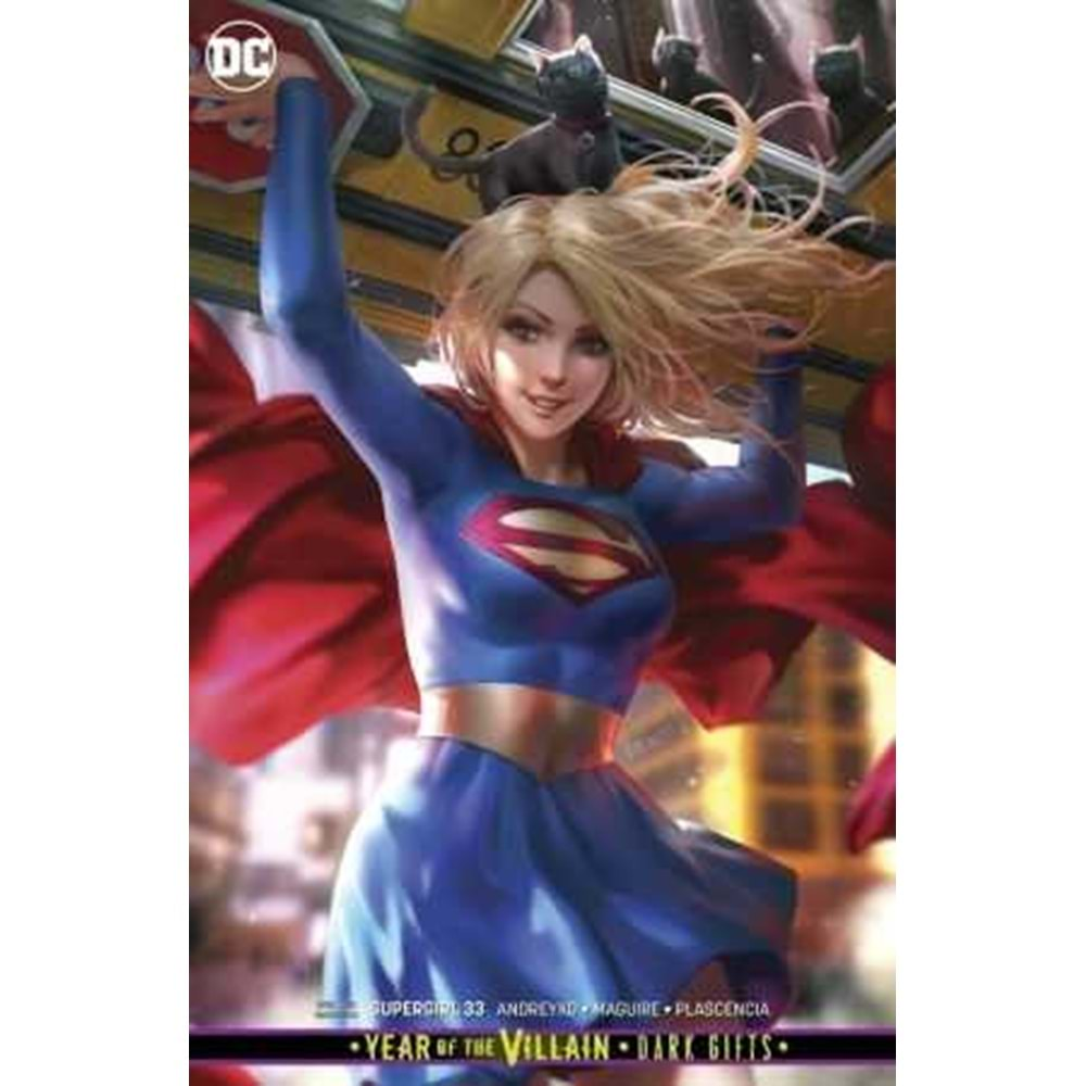 SUPERGIRL (2016) # 33 DERRICK CHEW CARD STOCK VARIANT RECALLED EDITION