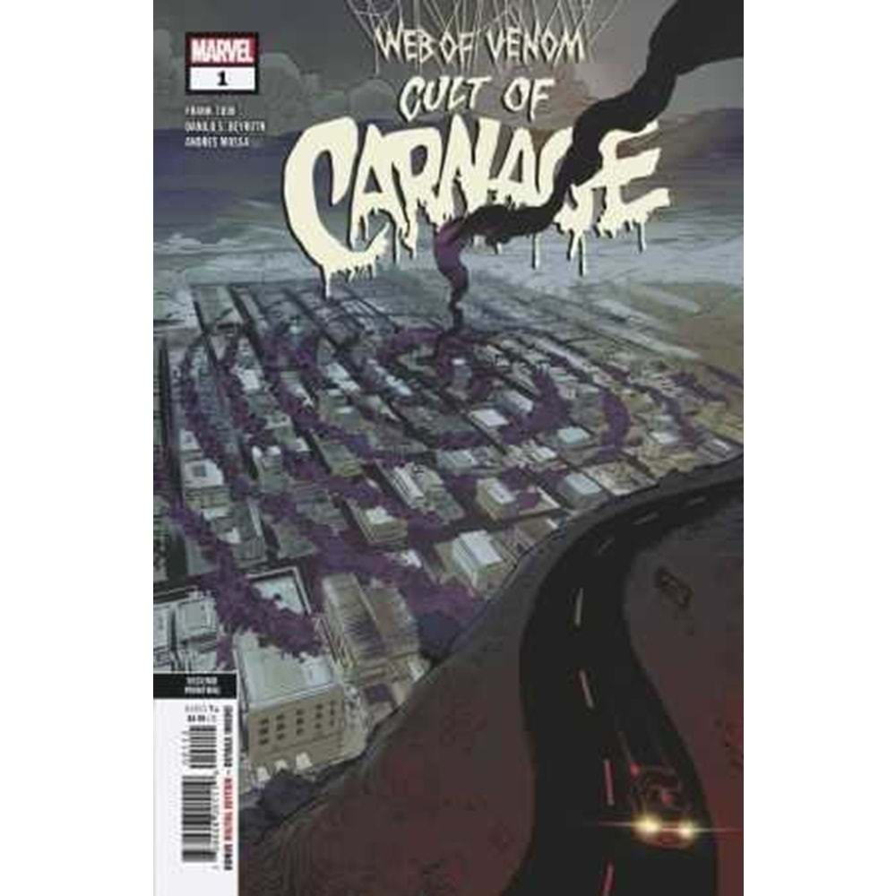 WEB OF VENOM CULT OF CARNAGE # 1 SECOND PRINTING BEYRUTH VARIANT