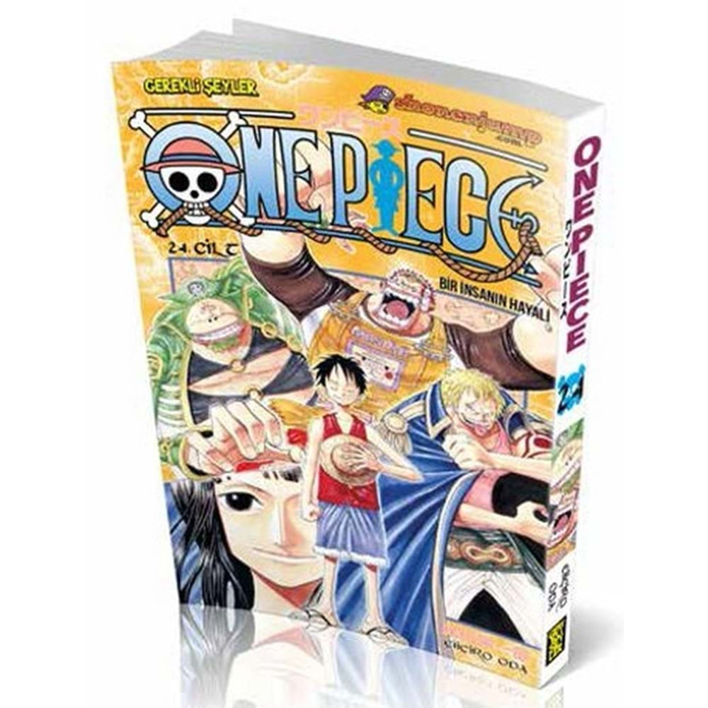 ONE PIECE CİLT 24 BİR İNSANIN HAYALİ