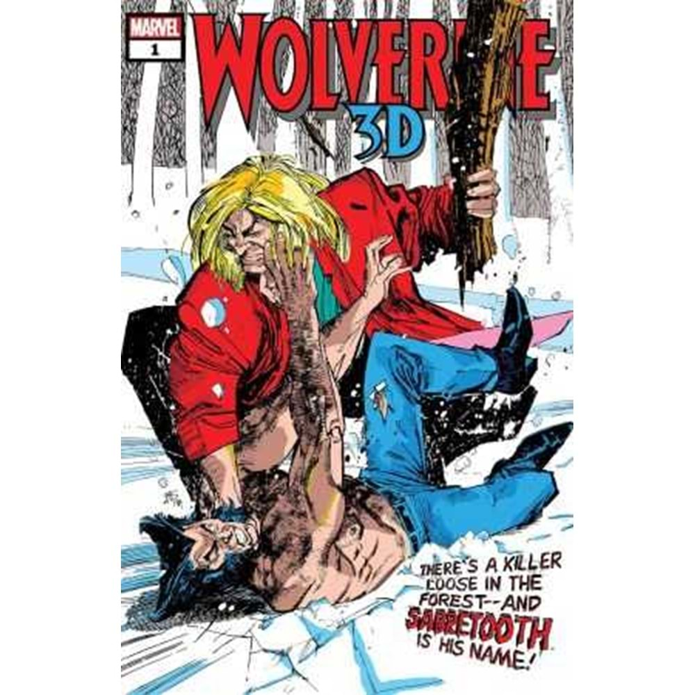 WOLVERINE VS SABRETOOTH 3D # 1