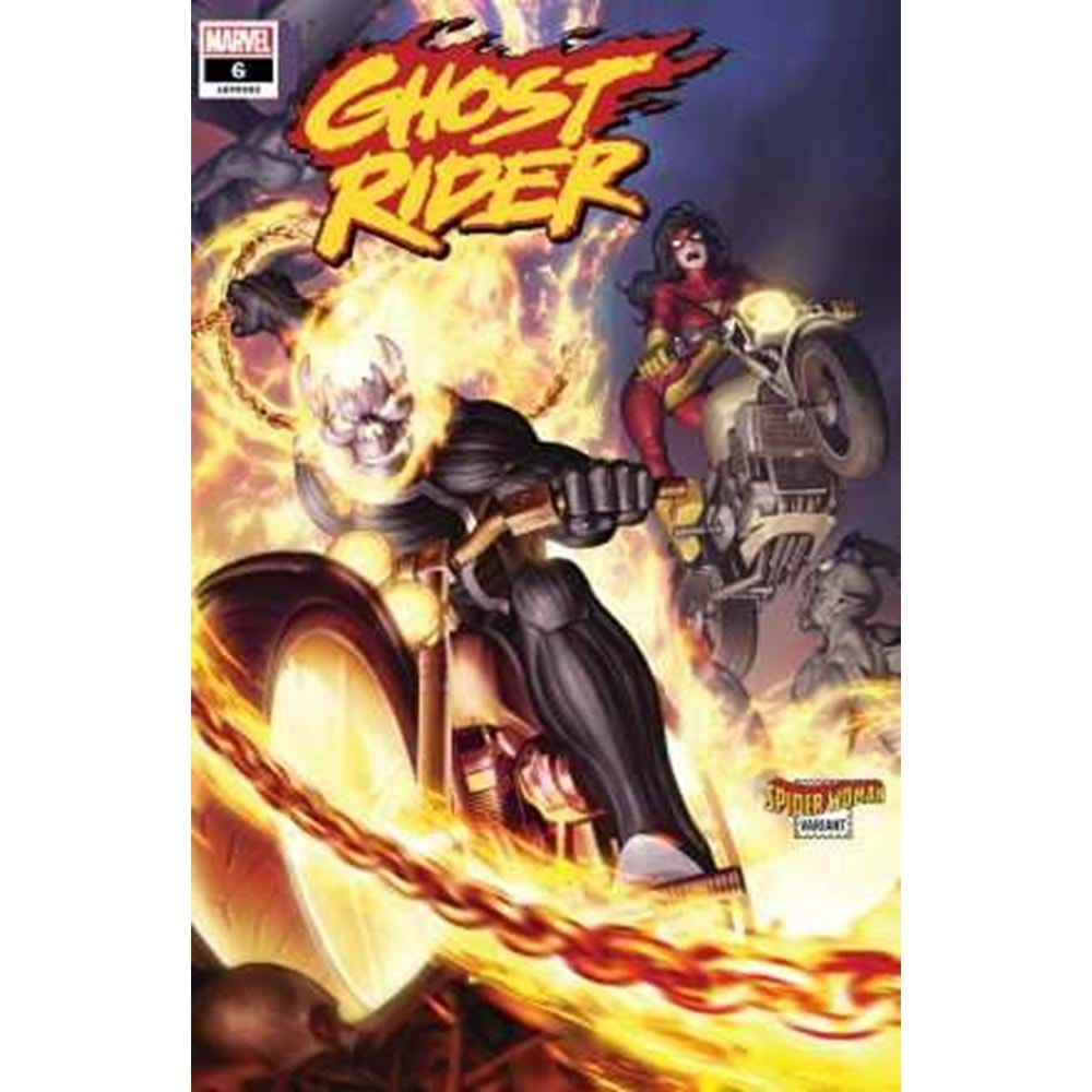 GHOST RIDER (2019) # 6 JUNG-GEUN YOON SPIDER-WOMAN VARIANT