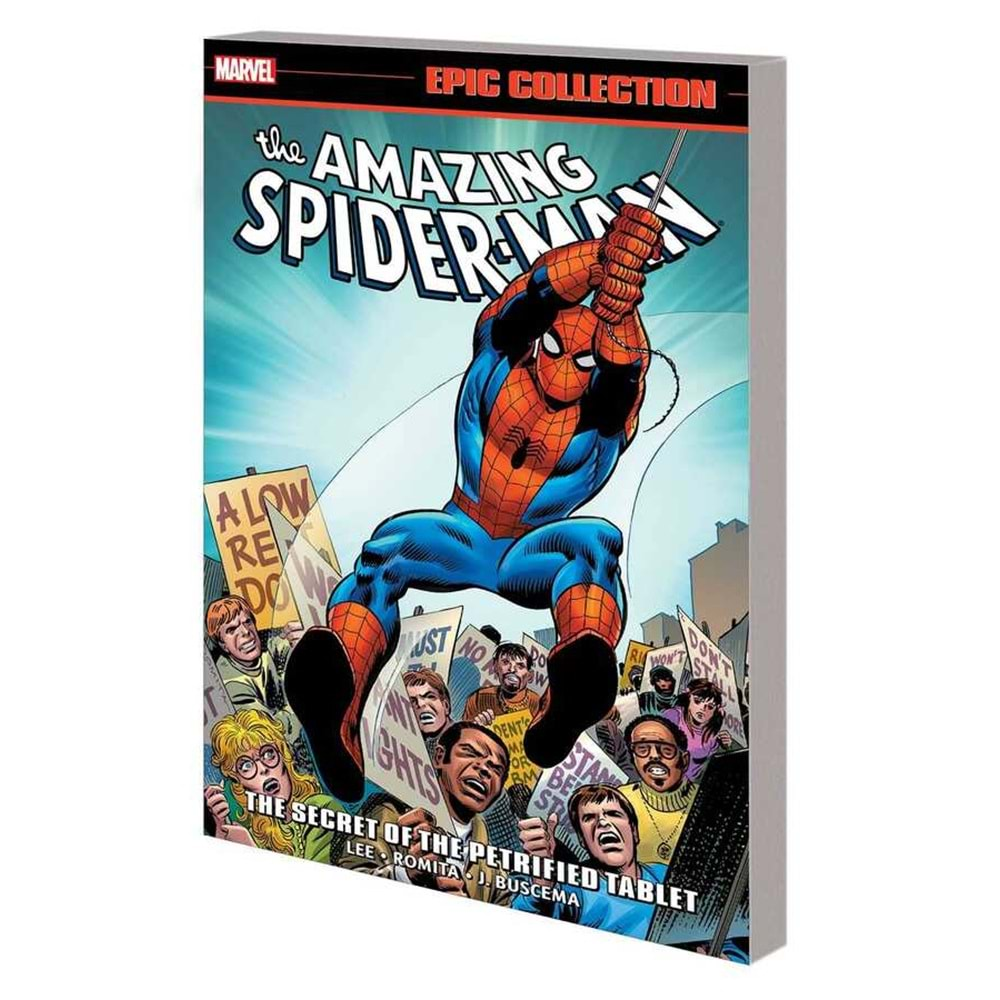 AMAZING SPIDER-MAN EPIC COLLECTION THE SECRET OF THE PETRIFIED TABLET TPB