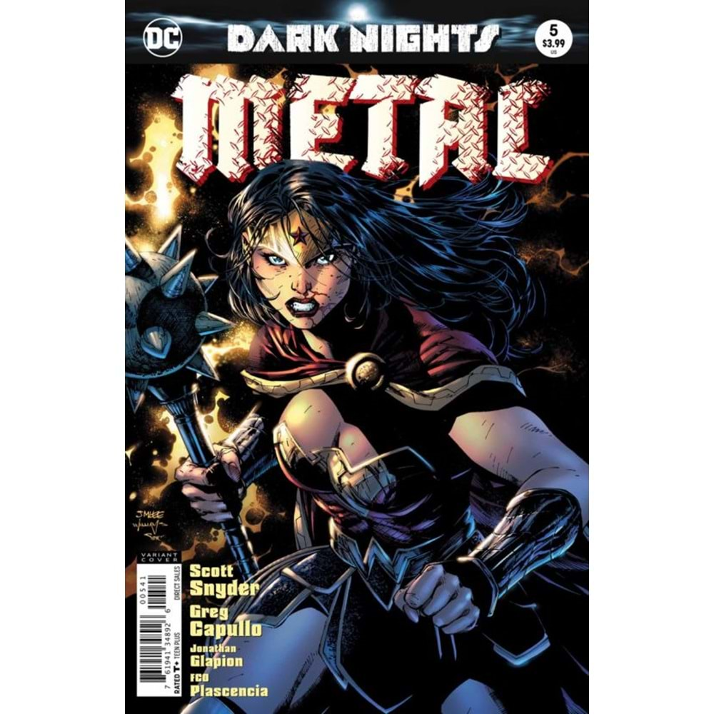 DARK NIGHTS METAL # 5 JIM LEE VARIANT