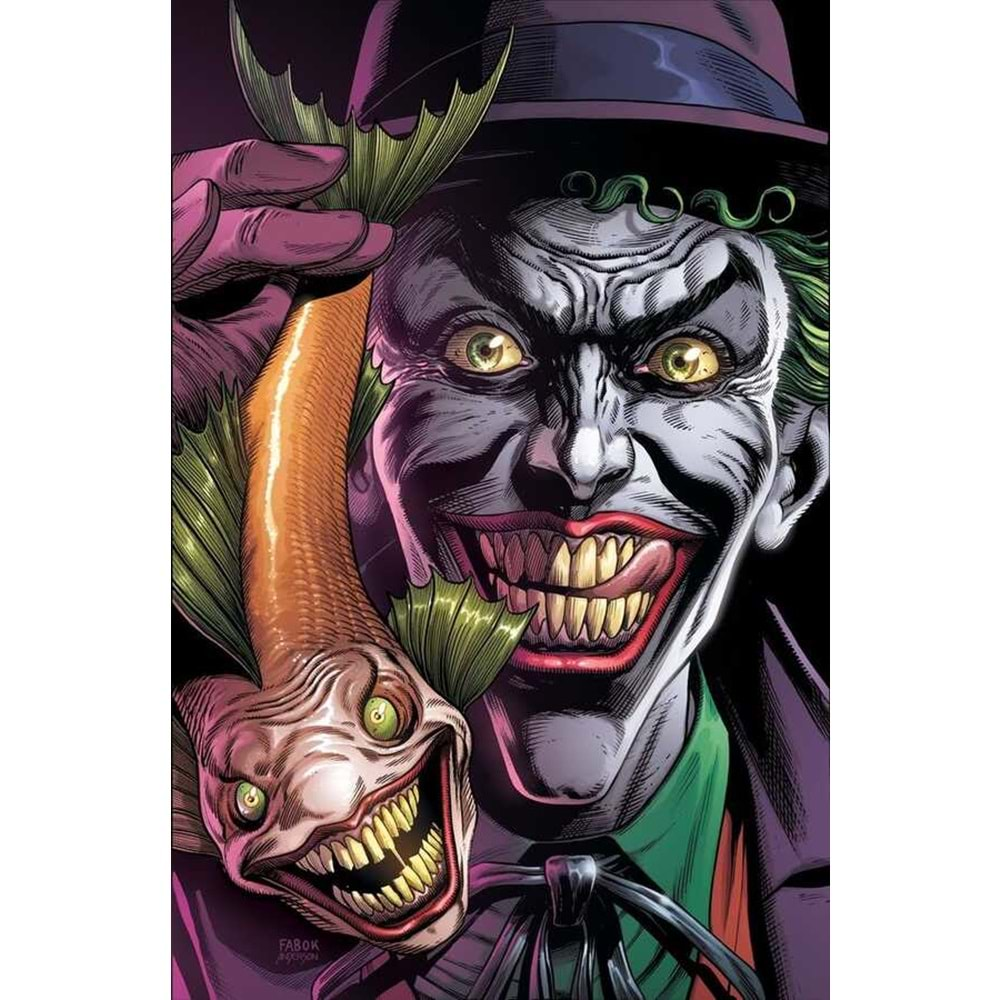 BATMAN THREE JOKERS # 1 PREMIUM VARIANT B JOKER FISH