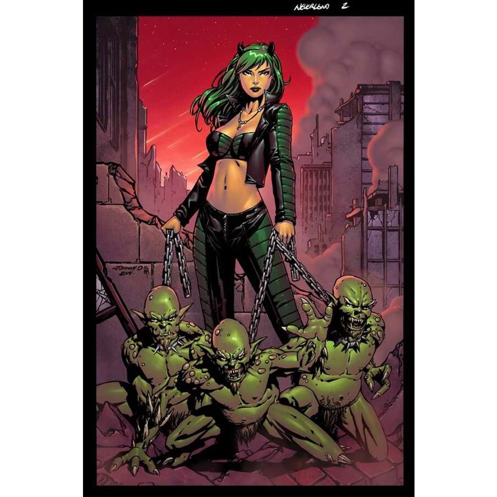 GRIMM FAIRY TALES PRESENTS NEVERLAND AGE OF DARKNESS # 3 COVER A DESJARDINS