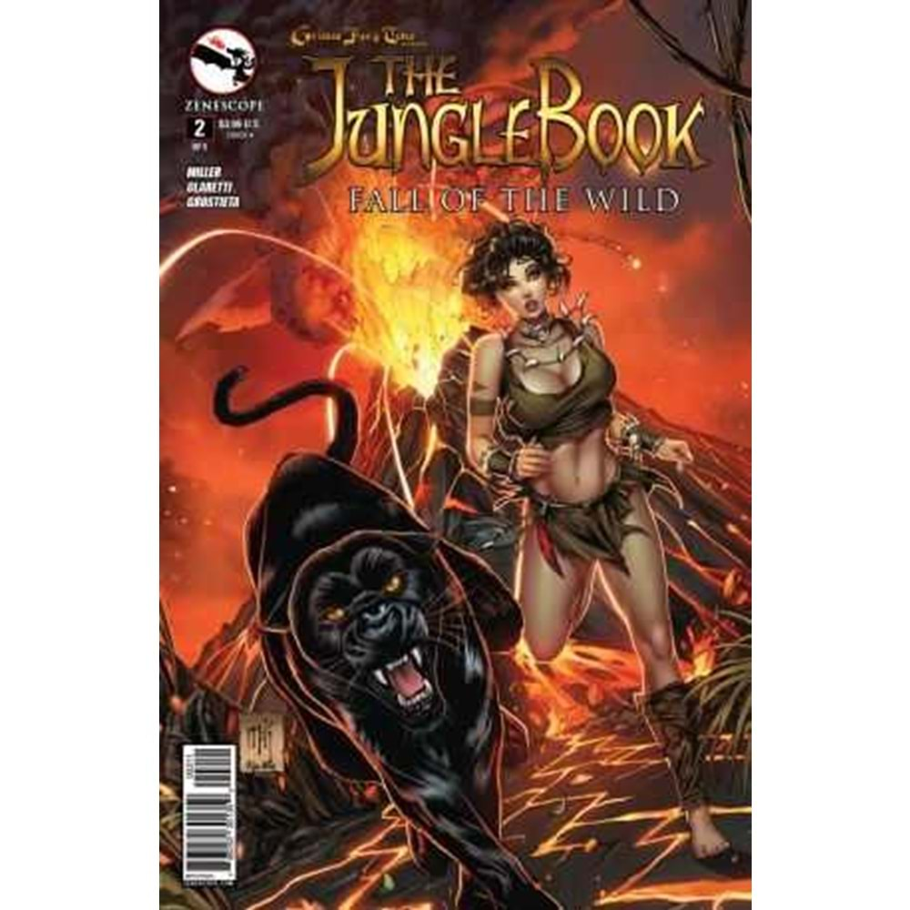 GRIMM FAIRY TALES PRESENTS JUNGLE BOOK FALL OF THE WILD # 2 COVER A KROME & MOS